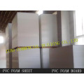 Panneau augmenté de mousse de PVC pour l&#39;affichage, fabrication chinoise de feuille de mousse de PVC